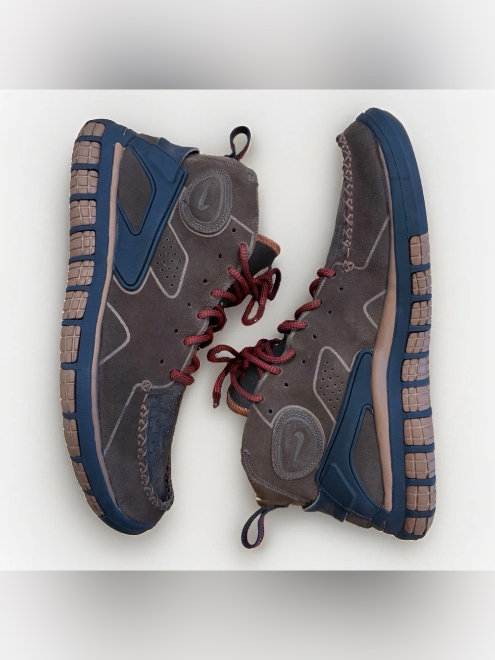 Vintage Nike Mowab II 2006 Brown Size 12 314419-261 Rare Y2K Shoe Suede ACG